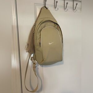 Nike Tan Sling Backpack